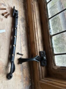 Home restored ironmongery